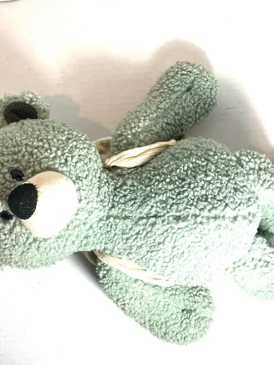Demdaco My Journey Bear Plush Sage Green Teddy Soft Stuffed Animal Gift - Picture 9 of 10